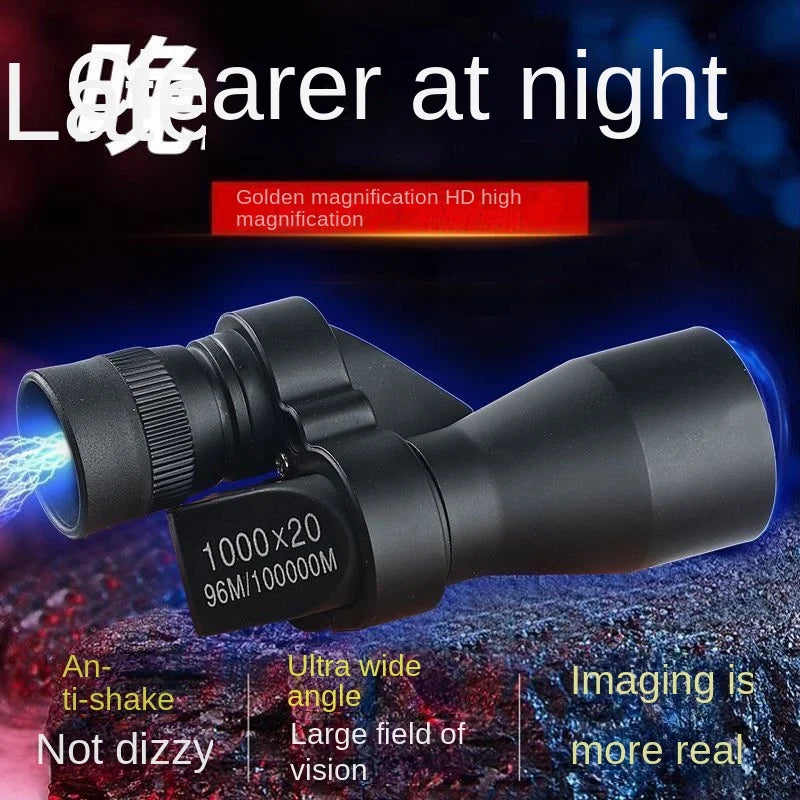 High-Definition Portable Monocular Telescope - High Magnification Zoom for Hunting, Camping, Mountaineering & Outdoor Fishing