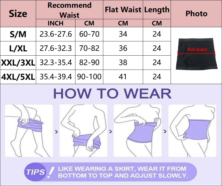Men's Waist Trainer Sauna Sweat Belt - Slimming Body Shaper Corset for Stomach Fat Burning & Sport