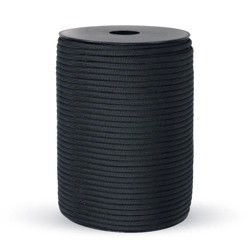 Military Grade 550 Paracord - 100M 9-Core 4mm Survival Rope for Outdoor, Camping, Umbrella & Tent Applications