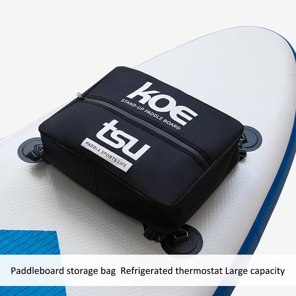 Adjustable Surfboard Shoulder Carry Strap - Stand Up Paddle Board Carrier Sling with Deck Bag