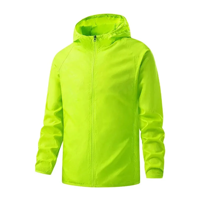 Unisex Waterproof Hiking Jacket - Sun Protection Windbreaker for Outdoor Camping & Climbing