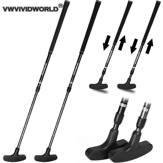 VWVIVIDWORLD,Golf putters,21-37" Adjustable Length,Golf Putter,Right or Left Handed Golfers,Suit Children, Teenagers and Adults