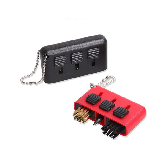 3-in-1 Golf Club Cleaning Brush - Portable and Effective