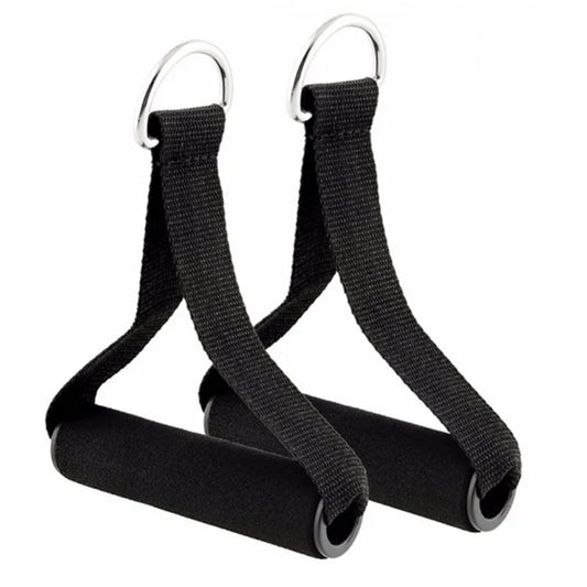 1 Pair Pull Rope Grip Fitness Accessories Exercise Band Handle Rally Handle for Yoga Hammock Handle Resistance Bands
