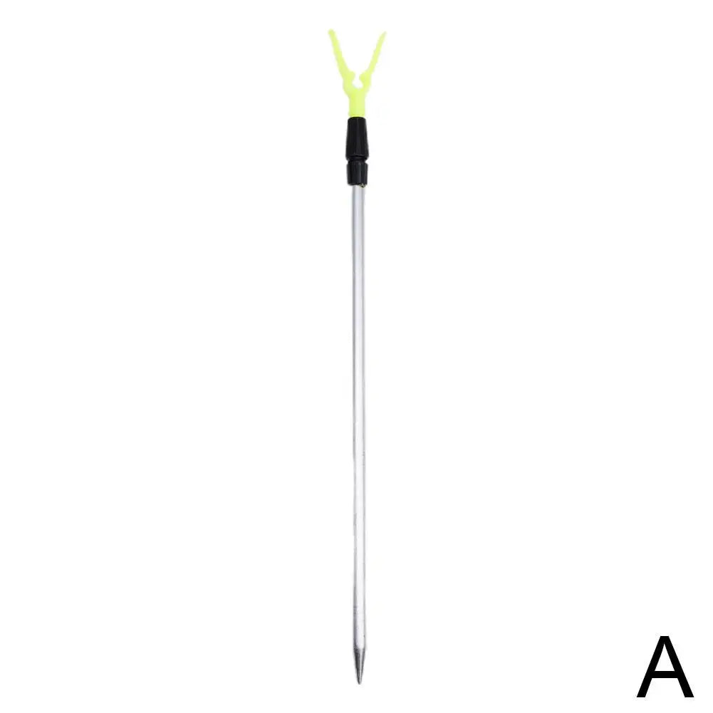 Telescopic Fishing Rod Holder - Adjustable 50-80cm Extending Bankstick Stand with Rod Rest Bracket for Fishing Accessories