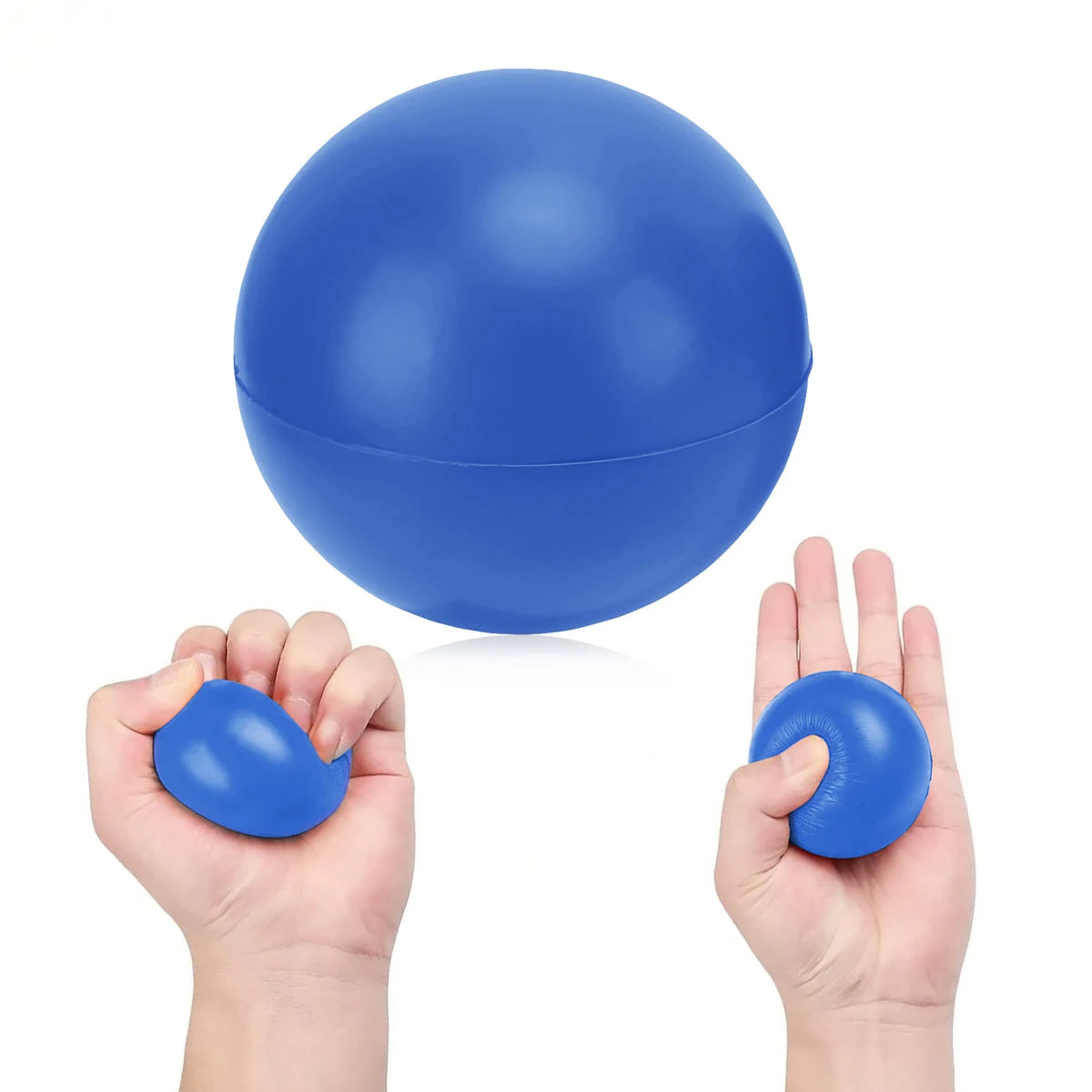 7cm High Elasticity Finger Strengthening Grasping Massager Exerciser Ball