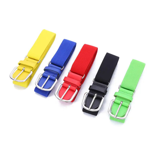 Durable Baseball Belt - Elastic - Mens - Club - Leisure - Elastic Belt - Sports - Girl - Softball - Elastic Loose Belt