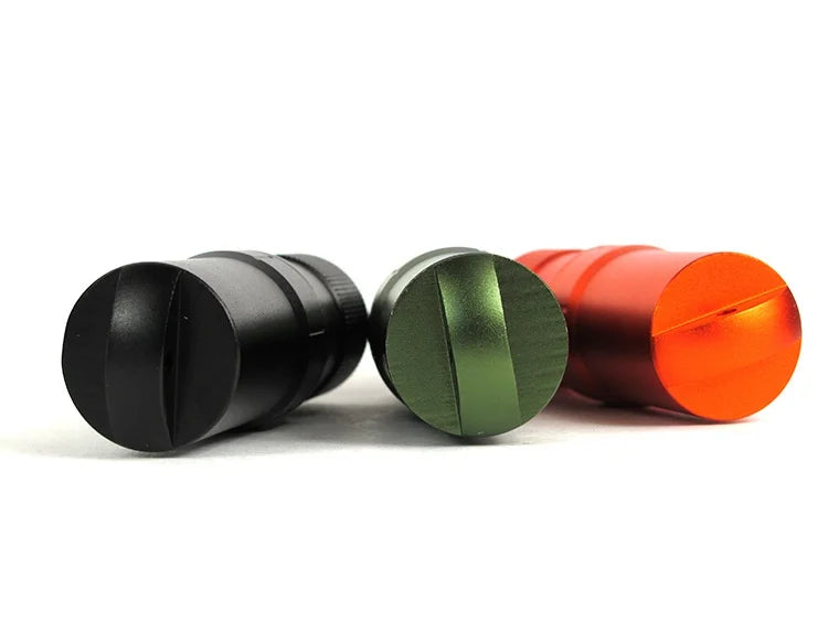 Waterproof Survival Storage Capsule - 3-in-1 Emergency Container for Pills/Matches/Gear with Sealed Design for Outdoor Adventures