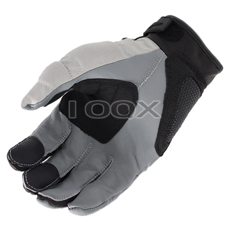 BMW Rally GS Motorcycle Racing Gloves - Touch Screen Off-Road Motocross Gloves