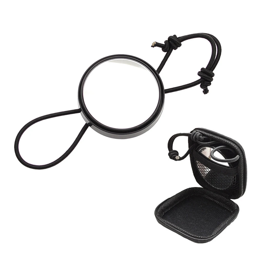 Underwater Wrist Mirror with Elastic Band - Scuba Diving & Snorkeling Equipment