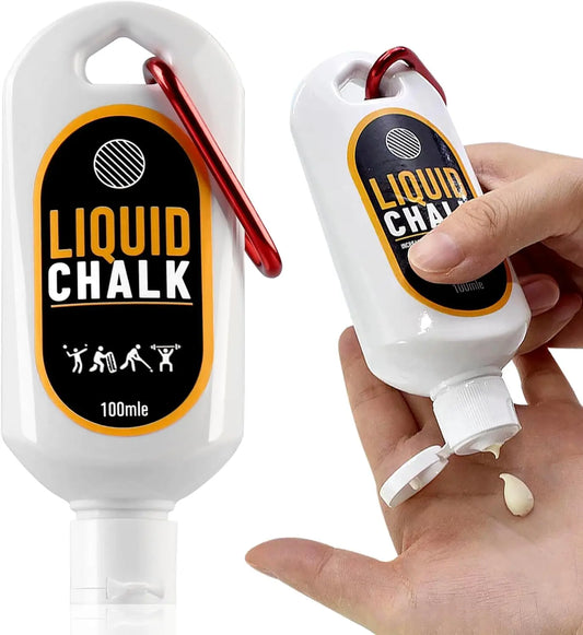 Professional Liquid Chalk - Mess-Free Hand Grip for Weightlifting, Rock Climbing & Gymnastics
