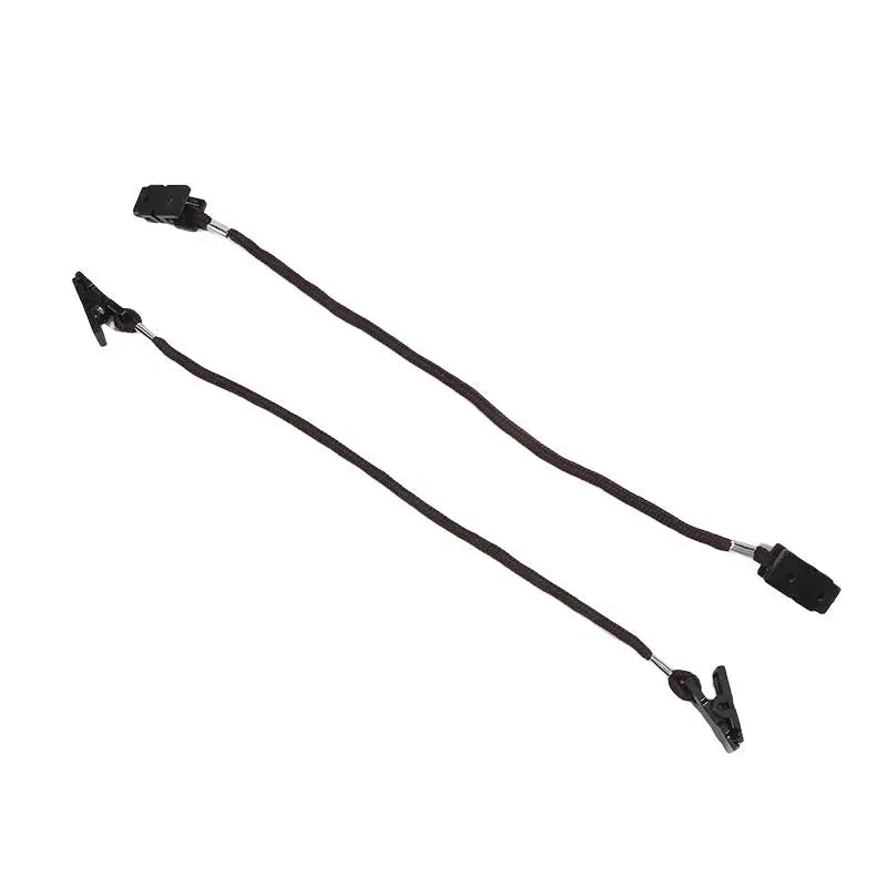 Wind-Proof Hat Clips - 2-Pack Outdoor Cap Retainer Lanyard Rope for Camping, Hiking & Travel Equipment