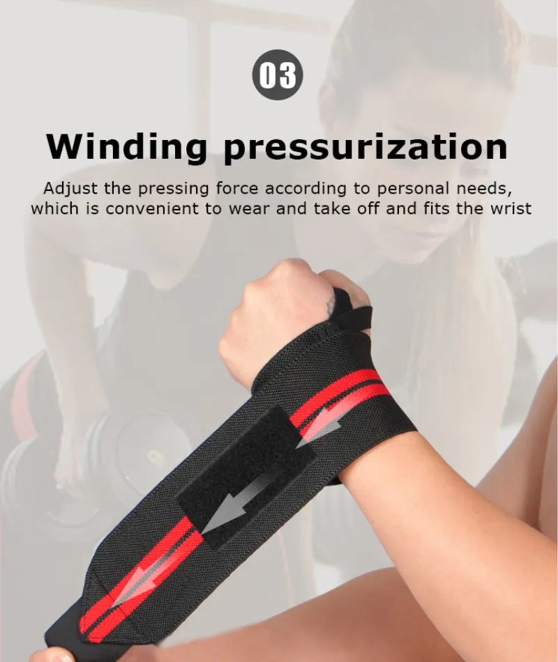 Adjustable Wrist Straps for Athletes - Powerlifting Wrist Straps