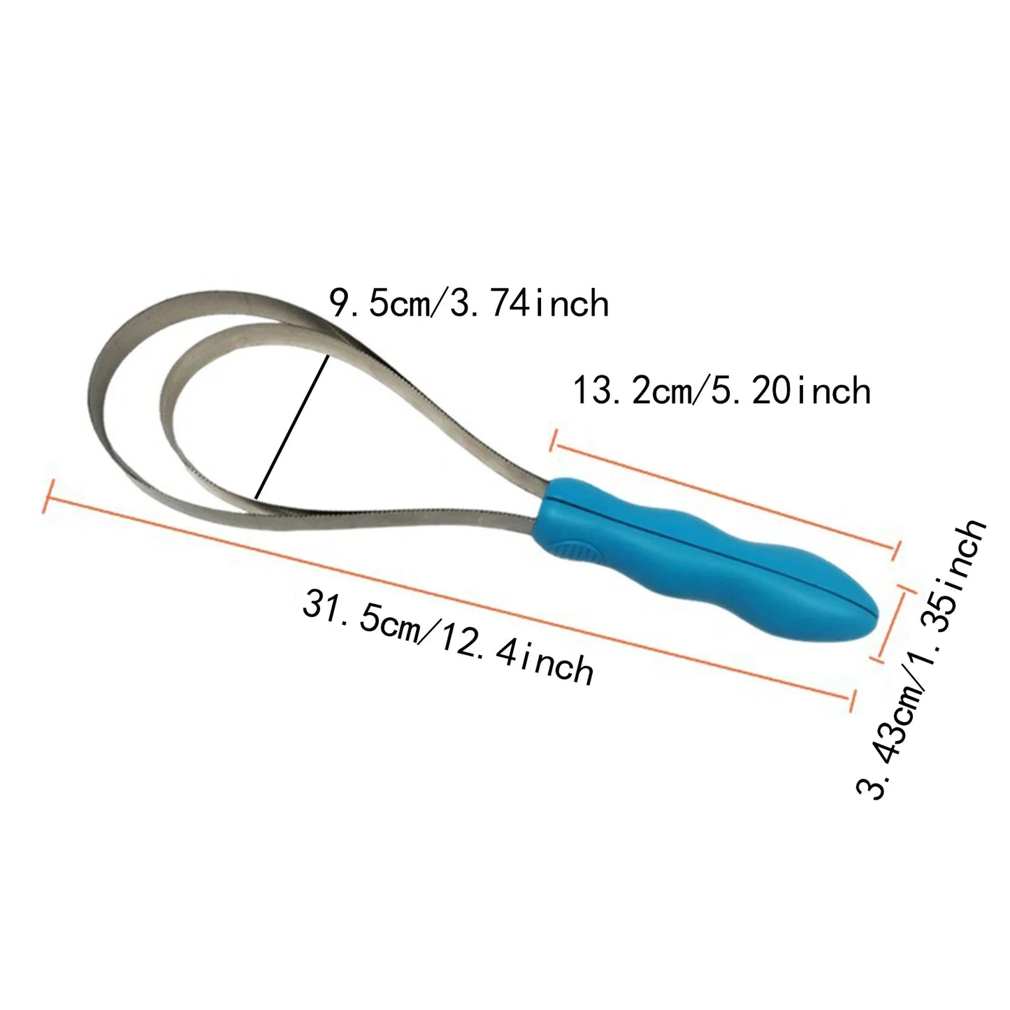 Non-Slip Equestrian Sweat Scraper - Multi-Purpose Grooming Comb for Horses, Cattle & Dogs