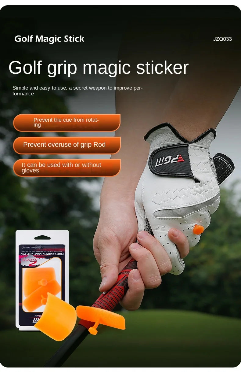 Golf Training Aid - Silicone Magic Stick for Enhanced Ball Control & Grip Correction - Practice Tool JZQ033