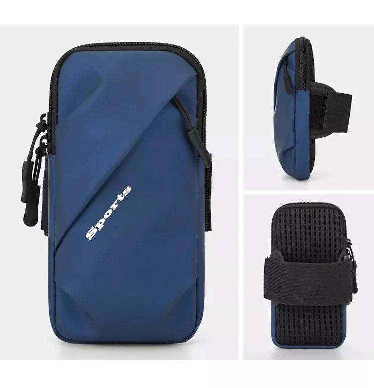 Universal Waterproof Sports Armband - PU Running Phone Holder for iPhone & Samsung - Jogging Arm Bag Accessory