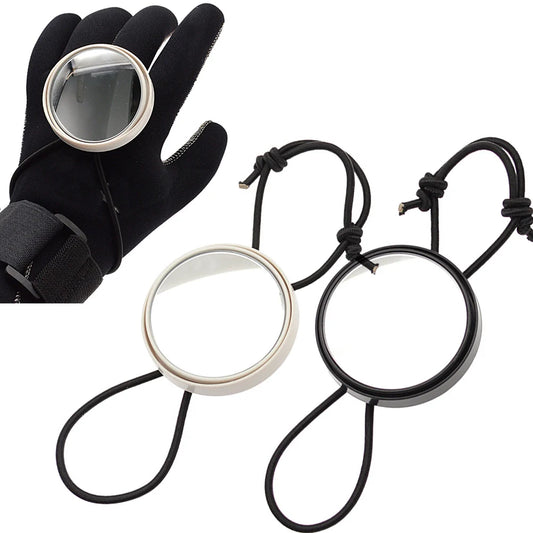 Underwater Wrist Mirror with Elastic Band - Scuba Diving & Snorkeling Equipment