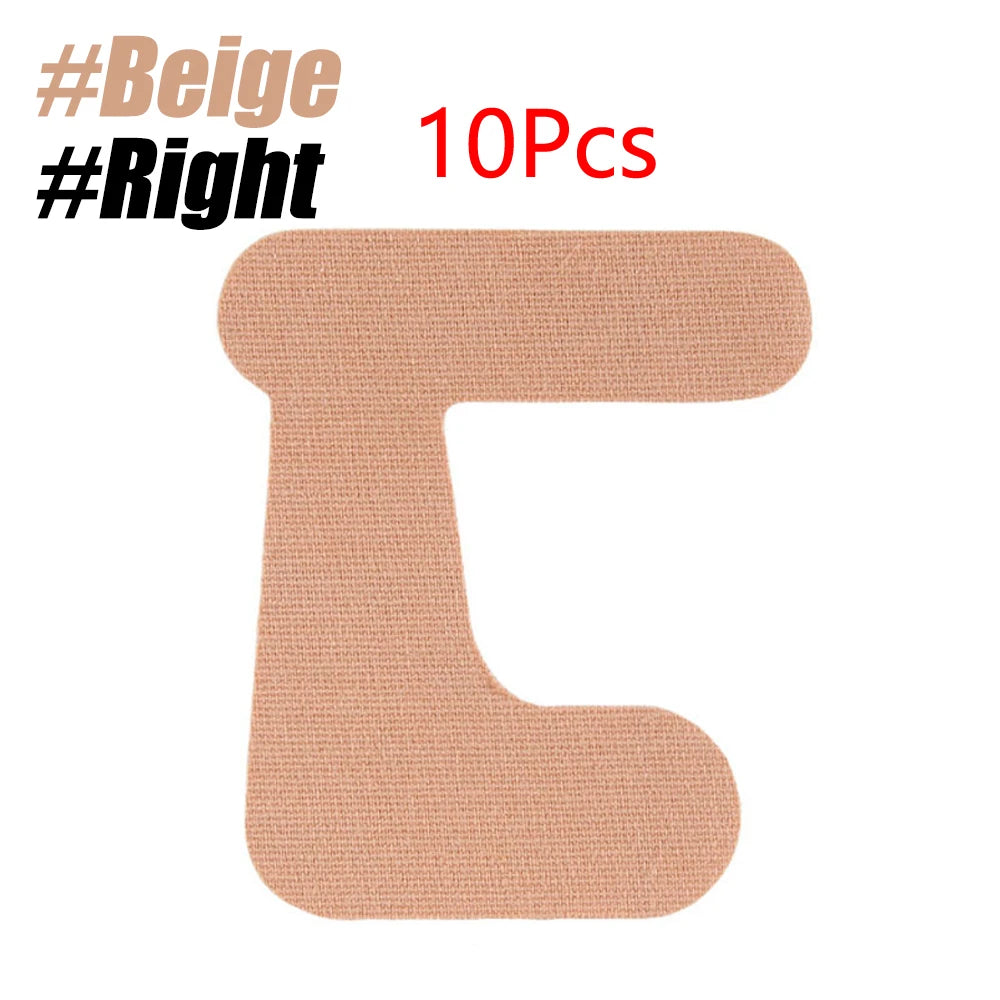 Precut Thumb Support Tape 10pcs Self Adhesive Kinesiology Patches Finger Bandages Elastic Strap for Sports Injury Protection