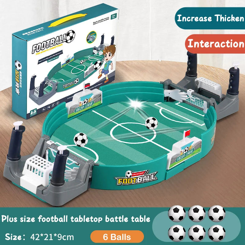 Soccer Table for Family Party - Football Board Game - Desktop Interactive Soccer Toys for Kids Boys Sport Outdoor Portable Game Gift