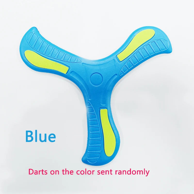Boomerang Soft Three-Leaf Cross - Outdoor Toy Flying Disc