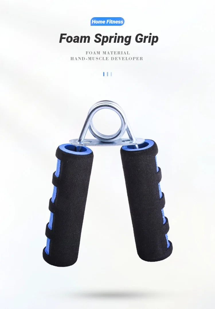 Type A Sponge Grip Spring Hand Finger Strength Trainer Power Exerciser Forearm Strengthener Carpal Expander Sport Muscle Wrist