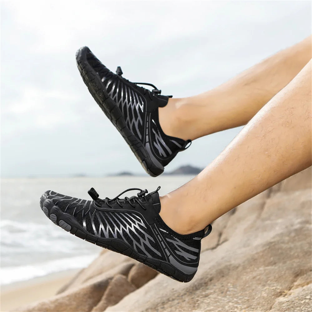 Unisex Water Shoes - Anti-Slip Quick-Dry Barefoot Aqua Sneakers for Beach Swimming & Outdoor Activities