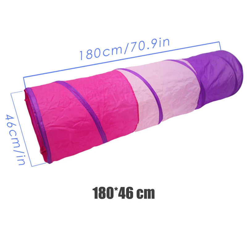 Portable Children's Tent - Crawling Tunnel - Beach Toys - Ball Pool - Kids' Pop-up Tent - Indoor Crawling Games - Child Play House - Tents