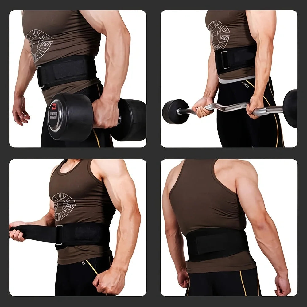 Enhanced Back Support Belt for Women & Men - Relieves Lower Back Pain & Provides All-Around Lumbar Support for Gym & Outdoor Sports