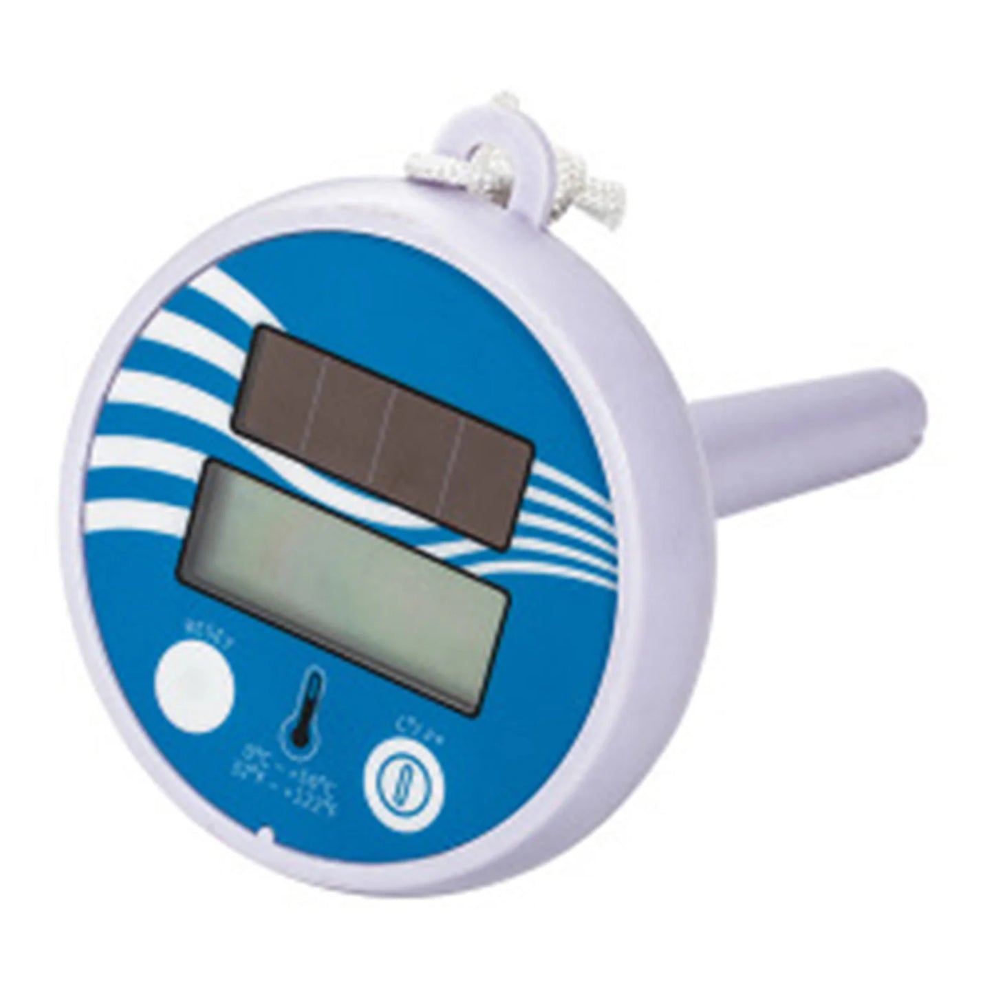 Solar-Powered Waterproof Pool Thermometer with Precision Scale for Universal Swimming Pool Compatibility