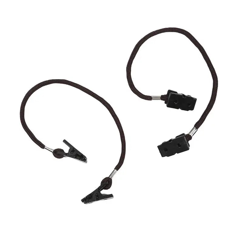 Wind-Proof Hat Clips - 2-Pack Outdoor Cap Retainer Lanyard Rope for Camping, Hiking & Travel Equipment