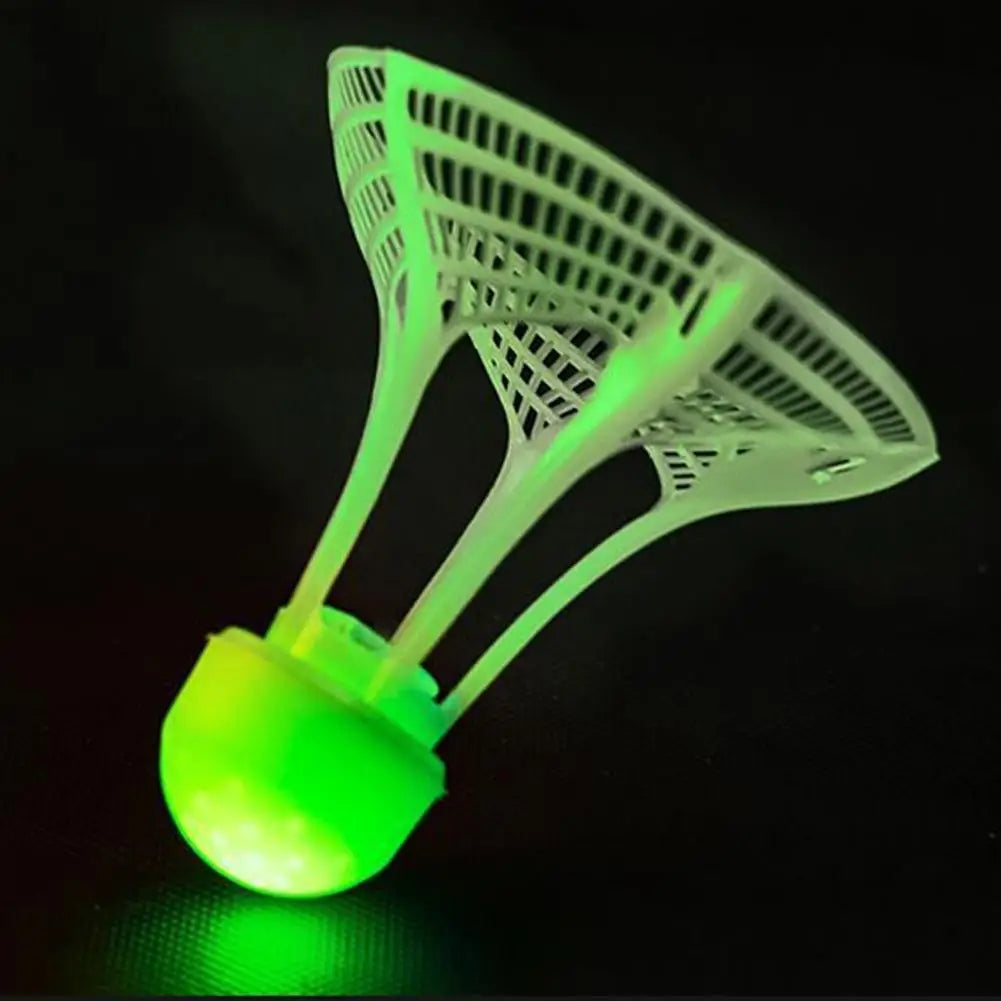 Luminous Windproof Luminous Badminton Ball, Super Durable And Unbreakable, Outdoor Fluorescent Bright Nylon Ball With Light