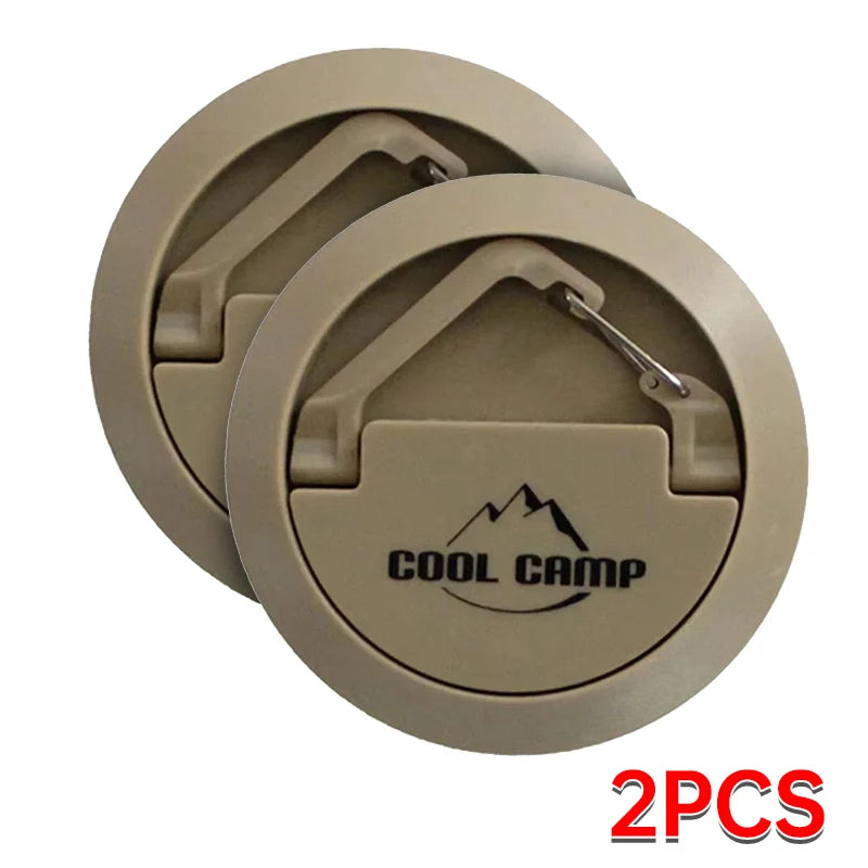 Multi-Purpose Magnetic Camping Hook - Portable Tent Ceiling Clamp with Suction Cup for Outdoor Rope & Lamp Storage