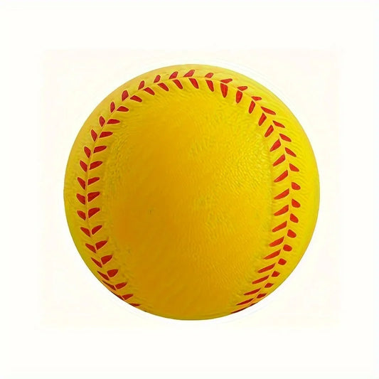 Lightweight Unisex Training Softball - Durable Elastic PU Foam Baseball for Indoor & Outdoor Recreation