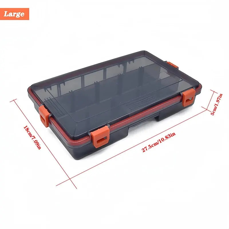 Premium Large Capacity Fishing Tackle Storage Box - Complete Fishing Accessories Organizer with Hook, Lure & Bait Compartments for Carp Fishing Equipment