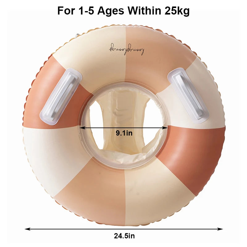 Inflatable Baby Swim Ring - Pool Float for Kids
