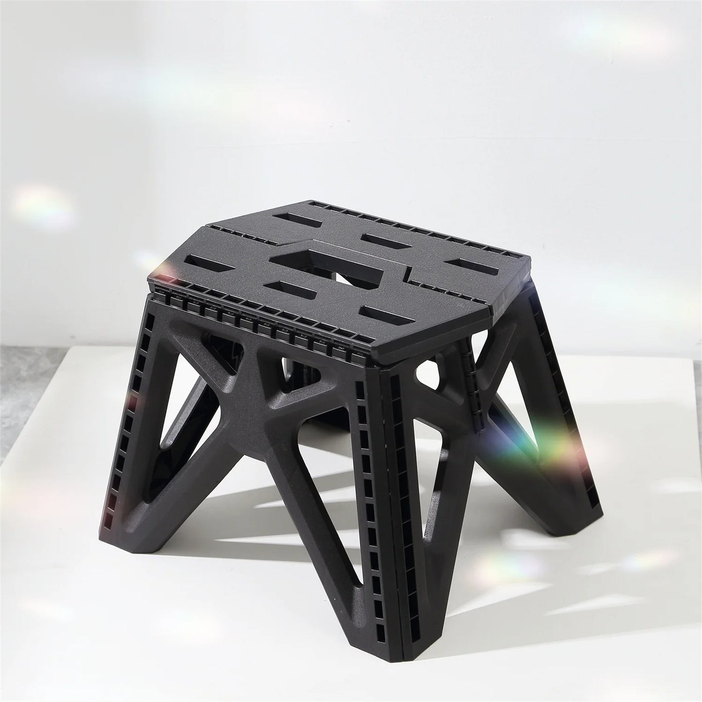 Portable Folding Camping Stool - High Load Bearing Outdoor Chair for Fishing, Beach & Camping