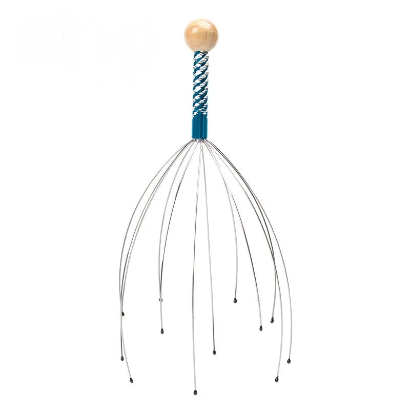 Stainless Steel Head Massager - Scalp Scratcher & Itch Reliever - Professional Quality