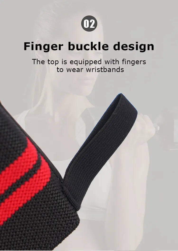 Adjustable Wrist Straps for Athletes - Powerlifting Wrist Straps