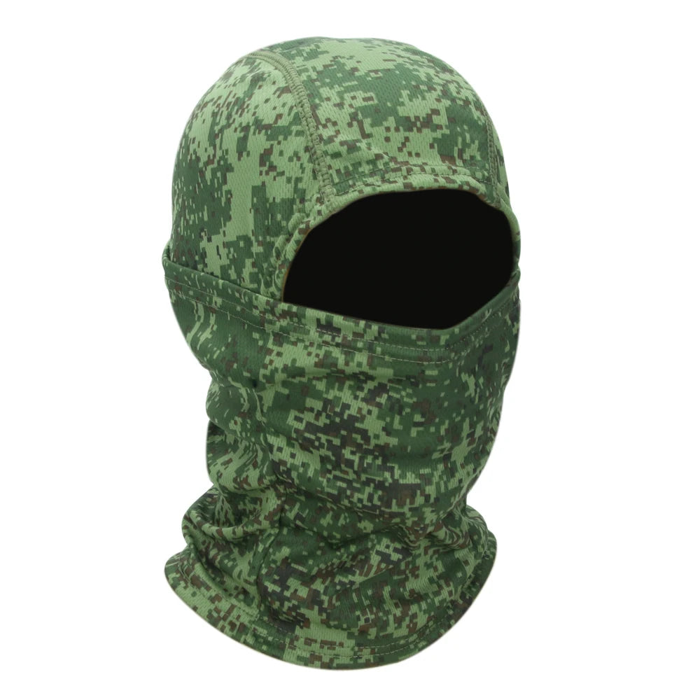 Multi-Sport Camouflage Face Mask - Full Coverage Balaclava for Cycling, Hunting, Hiking, Skiing & Motorcycle Riding