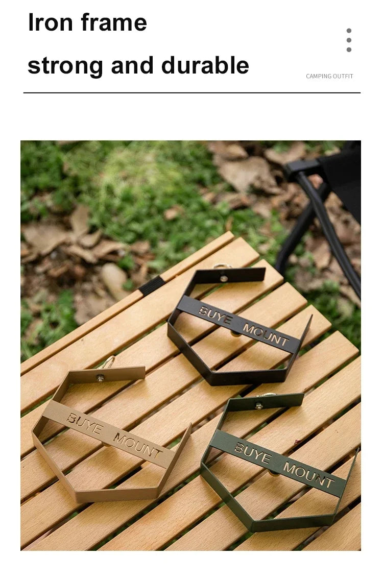 Hanging Mosquito Coil Holder - Outdoor Camping Tray for Hiking & Tourist Supplies