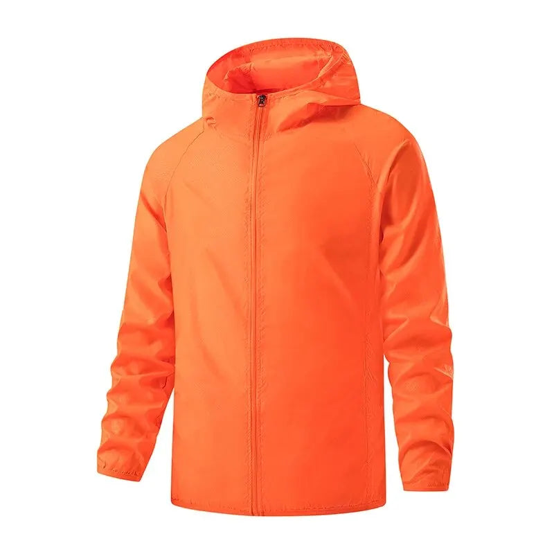 Unisex Waterproof Hiking Jacket - Sun Protection Windbreaker for Outdoor Camping & Climbing