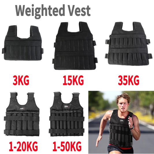3-15-35kg Adjustable Weight Training Suit - Empty Bag