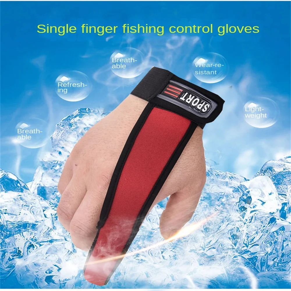 2024 Fishing Gloves - Single Finger Protector with Anti-Slip Grip for Outdoor Fishing
