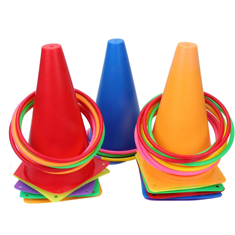 Fun Ring Throwing Game for Kids and Adults - Outdoor Interactive Entertainment