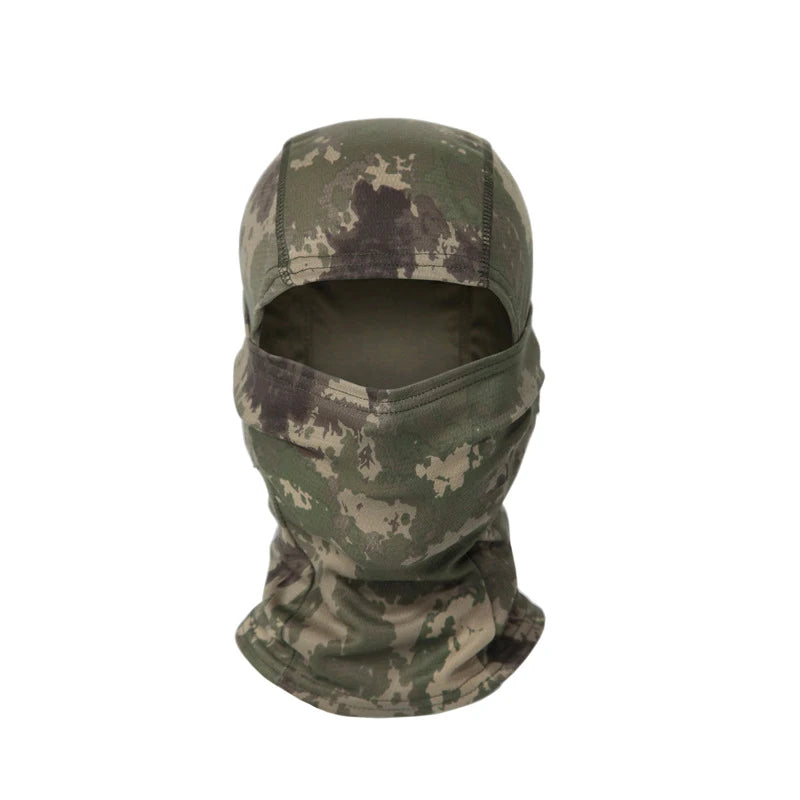 Multi-Sport Camouflage Face Mask - Full Coverage Balaclava for Cycling, Hunting, Hiking, Skiing & Motorcycle Riding