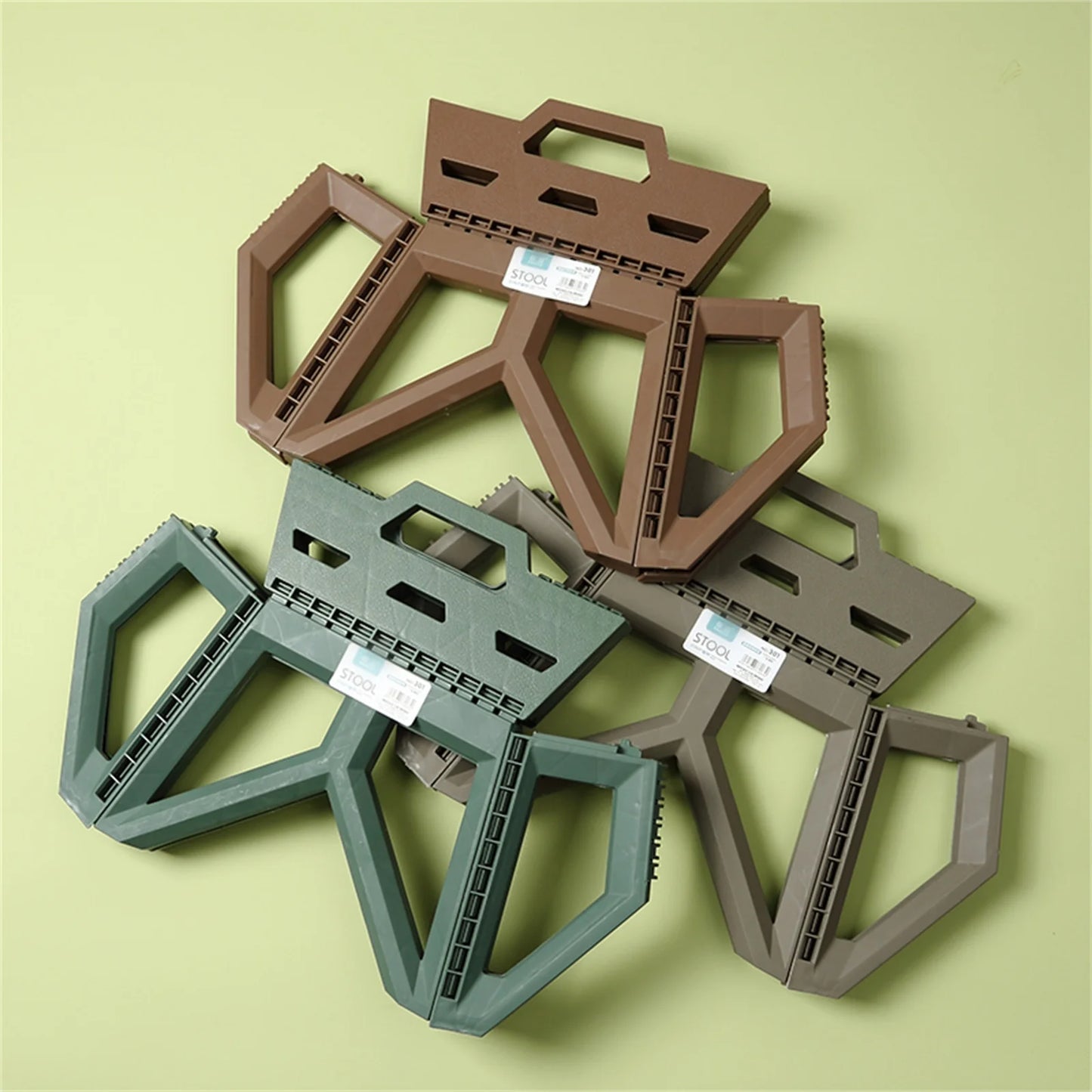 Portable Folding Camping Stool - High Load Bearing Outdoor Chair for Fishing, Beach & Camping