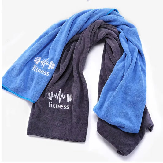 Quick-Dry Sports Towel - Ultra-Absorbent Gym & Bath Towel for Running, Basketball & Outdoor Activities