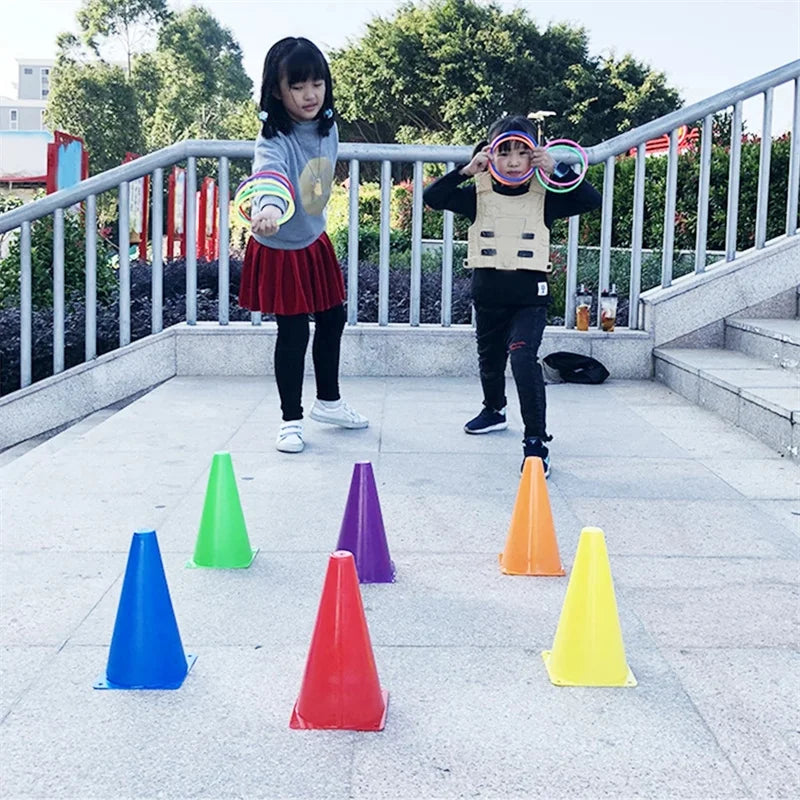 Fun Ring Throwing Game for Kids and Adults - Outdoor Interactive Entertainment