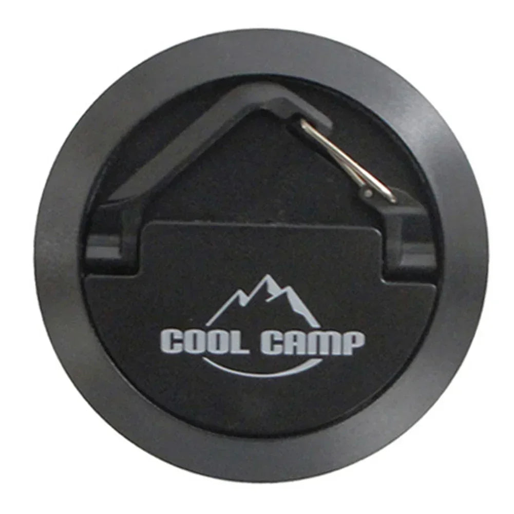 Multi-Purpose Magnetic Camping Hook - Portable Tent Ceiling Clamp with Suction Cup for Outdoor Rope & Lamp Storage