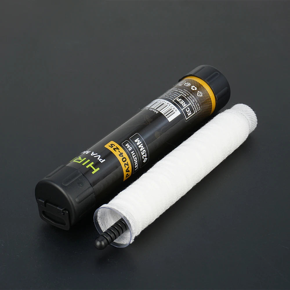 5M Carp Fishing PVA Mesh Tube - Quick Dissolving Bait Feeder Fishing Accessory